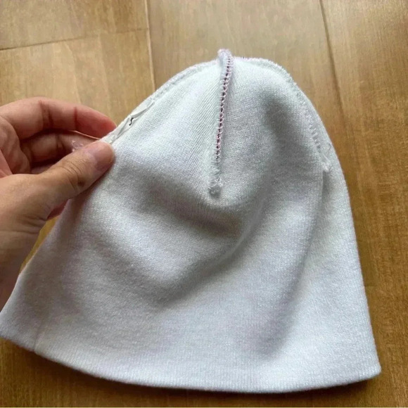 Columbia Pink and White Ombré Beanie Winter Hat, One Size - Picture 9 of 15